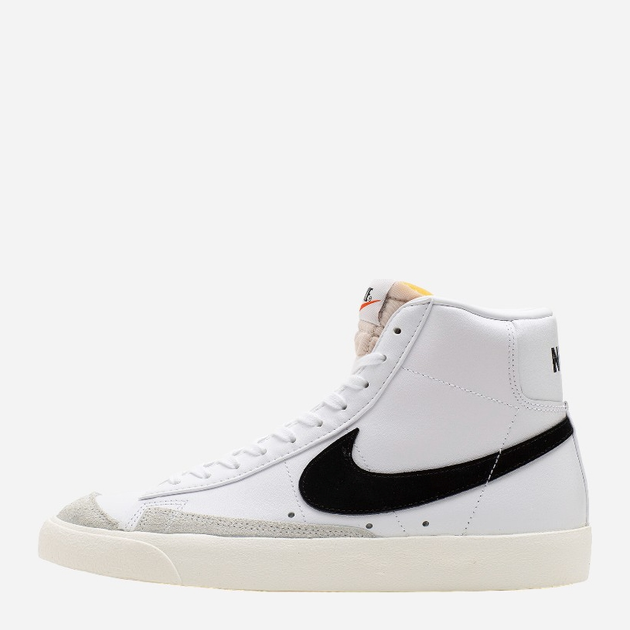 Tenisówki męskie skórzane Nike Blazer Mid '77 Vintage BQ6806-100 42.5 Białe (192499280268) - obraz 1