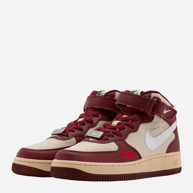 Чоловічі снікери Nike Air Force 1 Mid DO7045-600 42.5 Червоні (195244731923) - зображення 2