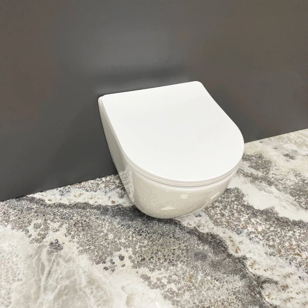 Подвесной унитаз VBI Kapri white VBI-020100 - изображение 4