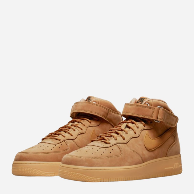 Tenisówki męskie za kostkę Nike Air Force 1 Mid '07 WB DJ9158-200 50.5 Brązowe (195243692638) - obraz 2