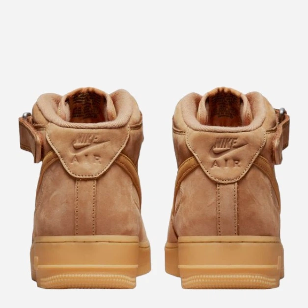 Sneakersy męskie za kostkę Nike Air Force 1 Mid '07 WB DJ9158-200 50.5 Brązowe (195243692638) - obraz 3