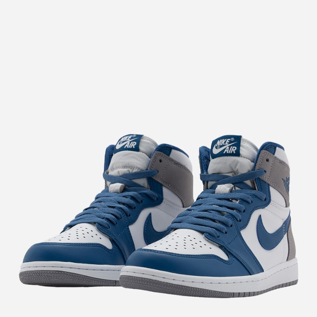 Buty do koszykówki męskie za kostkę Nike Jordan Brand Air Jordan 1 DZ5485-410 51.5 Białe (196155607949) - obraz 2