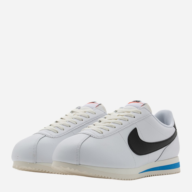 Sneakersy męskie skórzane Nike Cortez DM4044-100 44.5 Białe (196153305885) - obraz 2