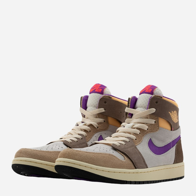 Trzewiki męskie wysokie sznurowane Nike Air Jordan 1 Zoom Cmft 2 DV1307-205 41 (8US) 26 cm Brązowe (196153968349) - obraz 2