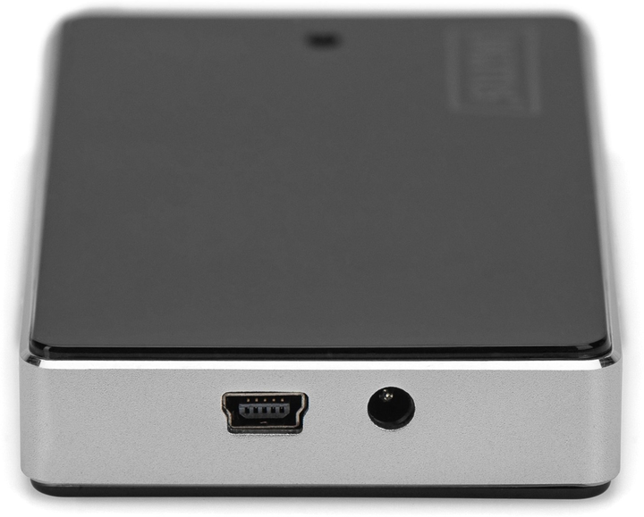 Hub USB Digitus USB 2.0 10 portów Czarny (DA-70229) - obraz 5