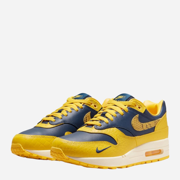 Жіночі кросівки Nike Air Max 1 Wmns FJ5479-410 38.5 Синій/Жовтий (196605815818) - зображення 2