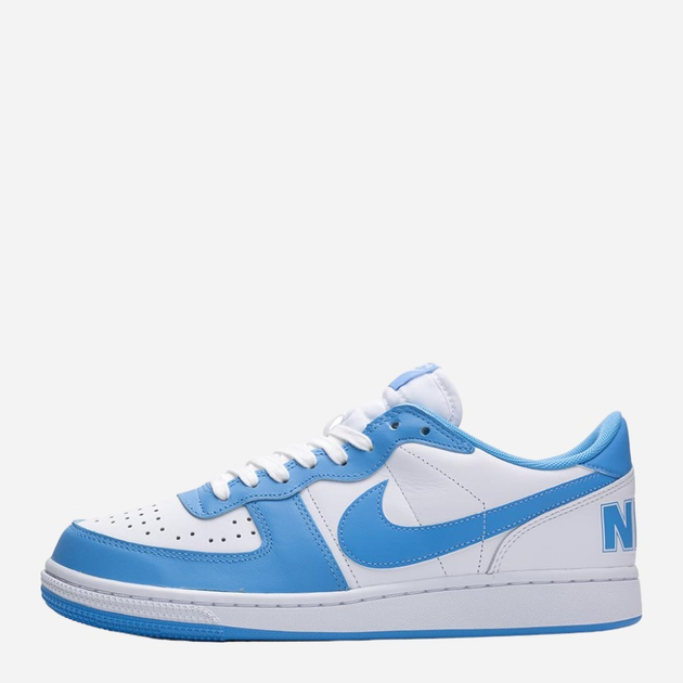 Tenisówki męskie do kostki Nike Terminator Low FQ8748-412 45.5 Biały/Jasnoniebieski (196970111713) - obraz 1