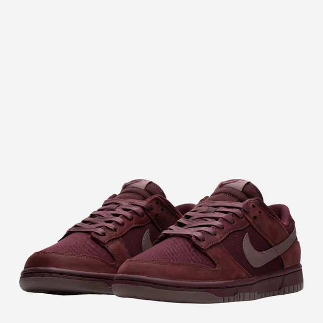 Чоловічі кеди низькі Nike Dunk Low Premium FB8895-600 44 Бордові (196968238460) - зображення 2