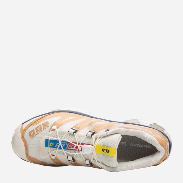 Buty do biegania męskie Salomon XT-4 OG L47299700 42 Beżowy/Pomarańczowy (195751404891) - obraz 4