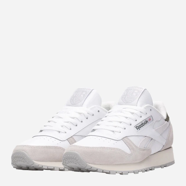 Buty sportowe męskie Reebok Classic Leather 100033433 41 Białe (4066755169641) - obraz 2
