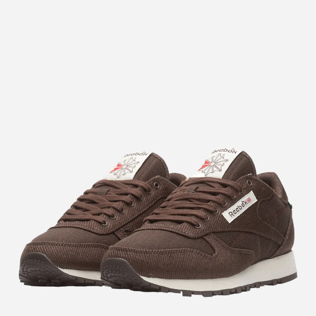 Buty sportowe męskie do kostki Reebok Classic Leather 100034258 42.5 Brązowe (4066764472213) - obraz 2