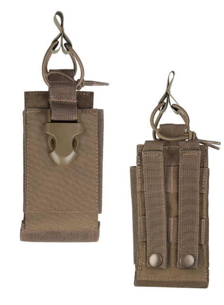 Підсумок для рації Mil-Tec Molle Radio Pouch Coyote (13493719) - изображение 2