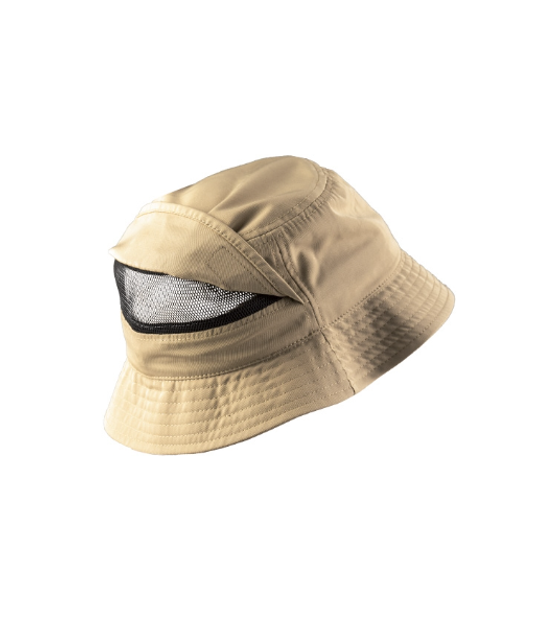 Панама тактична Mil-Tec Універсальна швидкосохнуча з сіткою L Хакі OUTDOOR HUT QUICK DRY KHAKI (12335004-904-L) - изображение 2