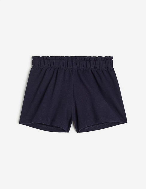 Шорти H&M ДД011900 (11687567) колір синій 134 - Фото 1 Шорти H&M ДД011900 (11687567) колір синій 134 - изображение 1