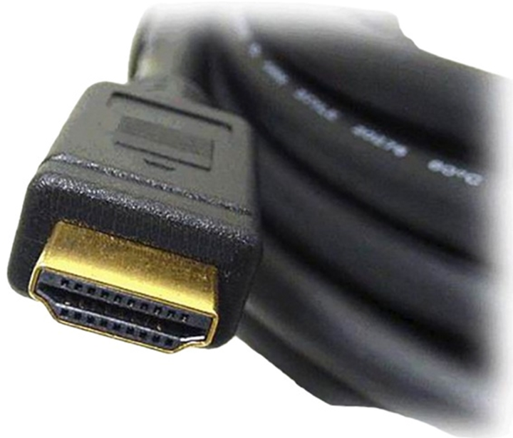 Kabel Logo Video HDMI - HDMI M/M 1.4 High Speed with Ethernet 2 m Czarny (8590274275560) - obraz 2