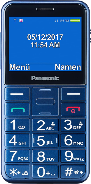 Мобильный телефон Panasonic KX-TU 155 EXC Blue – фото, отзывы ...