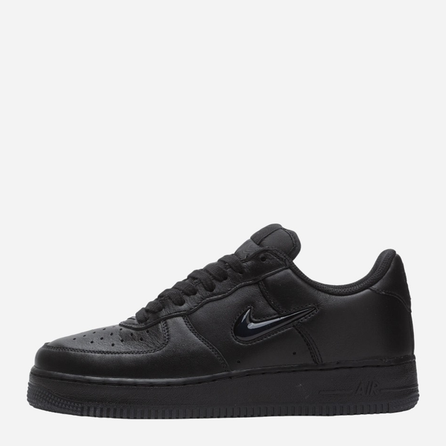 Tenisówki męskie skórzane Nike Air Force 1 Low Retro Jewel FN5924-001 42.5 Czarne (196968240692) - obraz 1