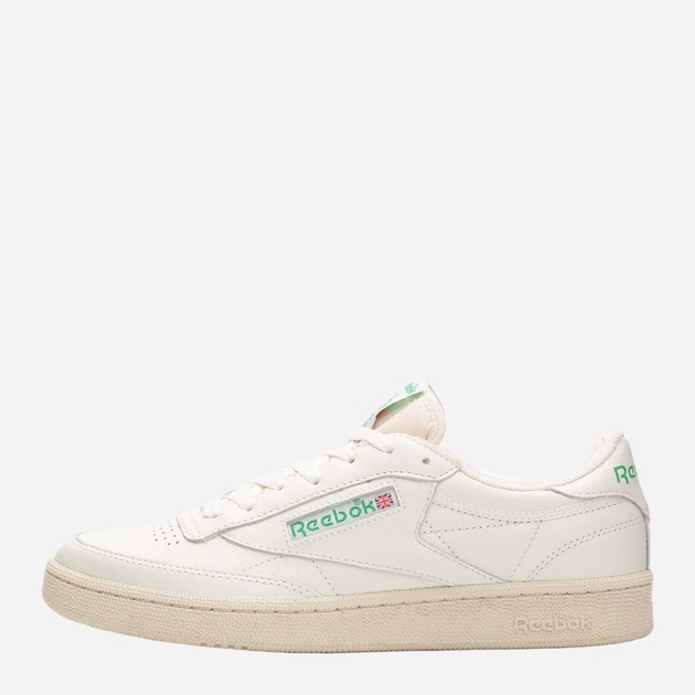 Tenisówki męskie skórzane Reebok Club C 1985 TV 100000317 45.5 Białe (4061617830721) - obraz 1