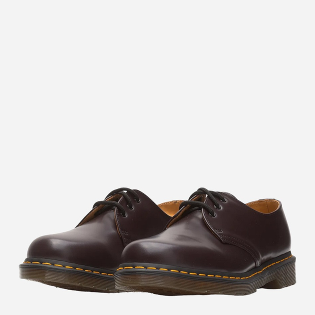 Buty derby męskie Dr. Martens 1461 Smooth Leather DM27284626 39 Bordowe (190665462425) - obraz 2