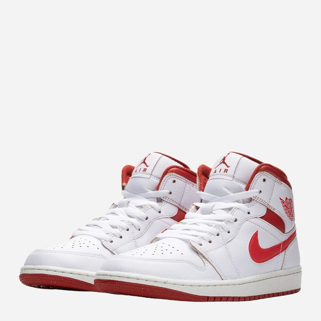 Buty do koszykówki męskie za kostkę Nike Jordan Brand Air Jordan 1 Mid SE FJ3458-160 41 Białe (196975612079) - obraz 2