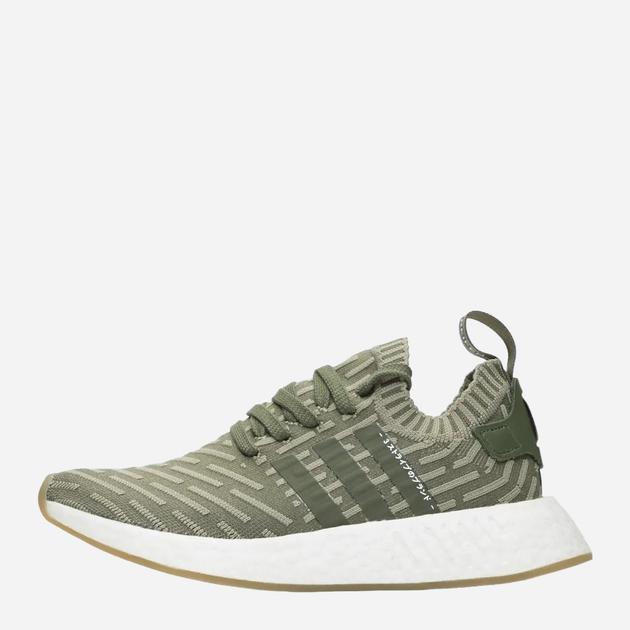 Жіночі кросівки для бігу adidas Originals NMD R2 Primeknit W BY9953 40 Зелені (4058025156420) - зображення 1