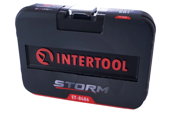 Набор бит HEX Intertool 1/2" x H4-H17 x 100 мм (9 шт.) Storm (ET-8406) - Фото 4 Набор бит HEX Intertool 1/2" x H4-H17 x 100 мм (9 шт.) Storm (ET-8406) - изображение 4