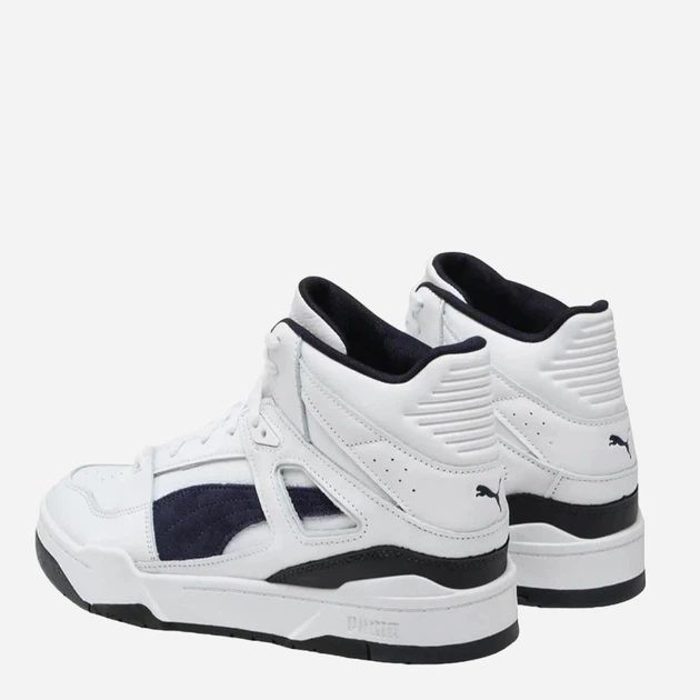 Sneakersy męskie za kostkę Slipstream HI LTH 38864 42 (8UK) Biały/Granatowy (4099683373194) - obraz 4