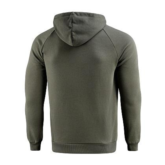 Кофта M-Tac Hoodie Cotton Raglan Hard Army Olive Размер XL - изображение 2