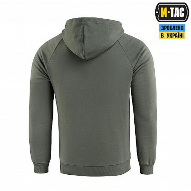 Реглан M-Tac Hoodie Cotton Raglan Army Olive Размер S/R - изображение 2