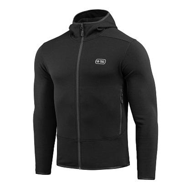 Кофта M-Tac Shadow Fleece Polartec Black Розмір M - зображення 1