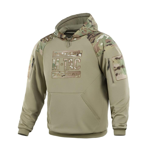 Кофта M-Tac Hoodie Combat Multicam/Tan Размер XS - изображение 1