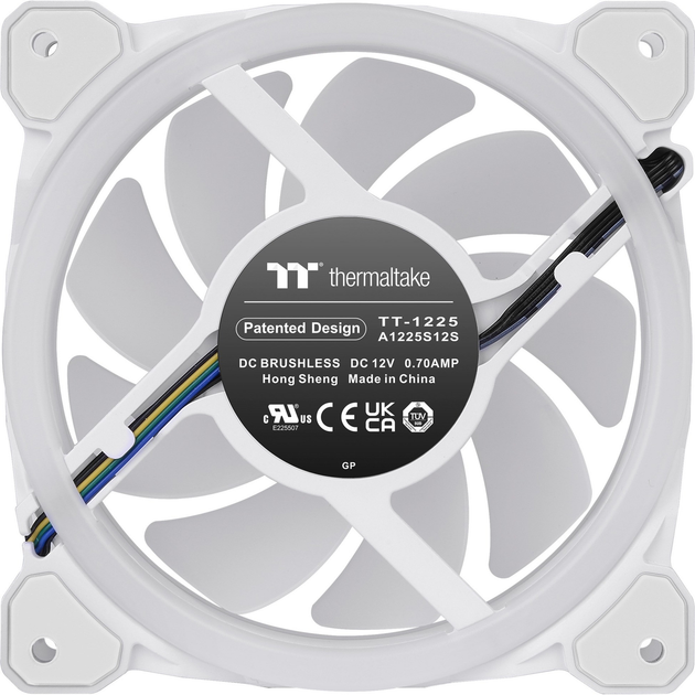 Набір вентиляторів Thermaltake SWAFAN 14 RGB 3 шт. Premium Edition White (4713227535625) - зображення 7