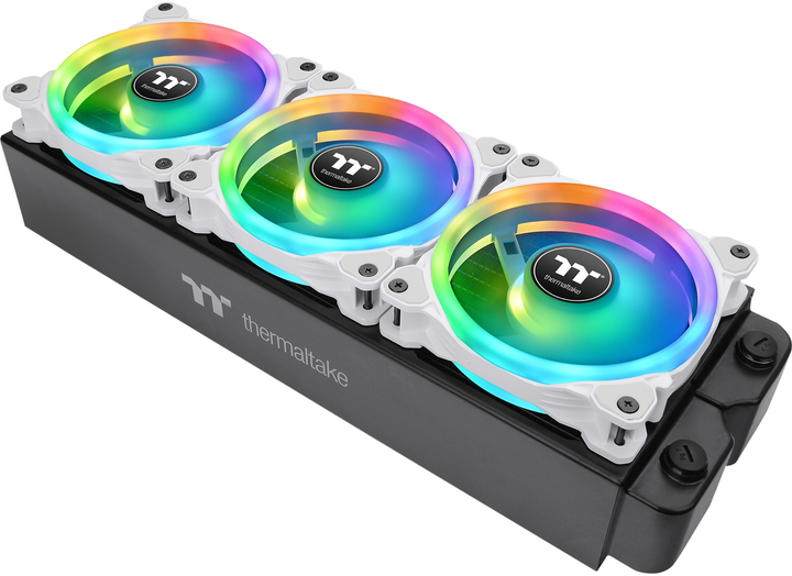 Набір вентиляторів Thermaltake SWAFAN 14 RGB 3 шт. Premium Edition White (4713227535625) - зображення 8