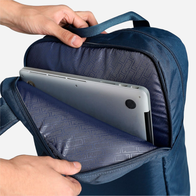 Рюкзак спортивний 20.5 л Puma Core College Bag 09028501 Синій (4099685694983) - зображення 4