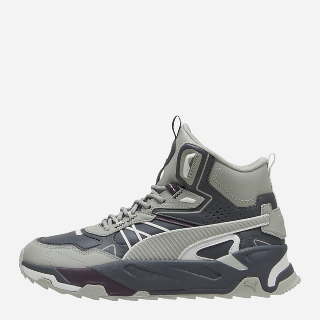 Чоловічі черевики високі Puma Trinity Mid Hybrid L 393985-10 38.5 (5.5UK) Сірі (4067979381611) - зображення 3