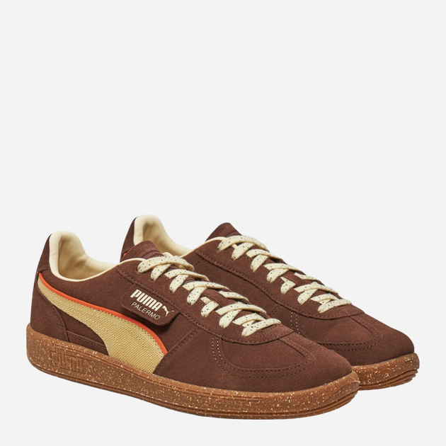 Tenisówki męskie do kostki Puma Palermo Cannoli 398382-02 40.5 (7UK) Kawowe (4067979445467) - obraz 2