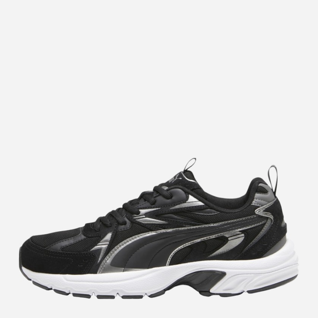 Чоловічі кросівки Puma Milenio Tech Suede 393489-01 42 (8UK) Чорні (4099683182390) - зображення 3