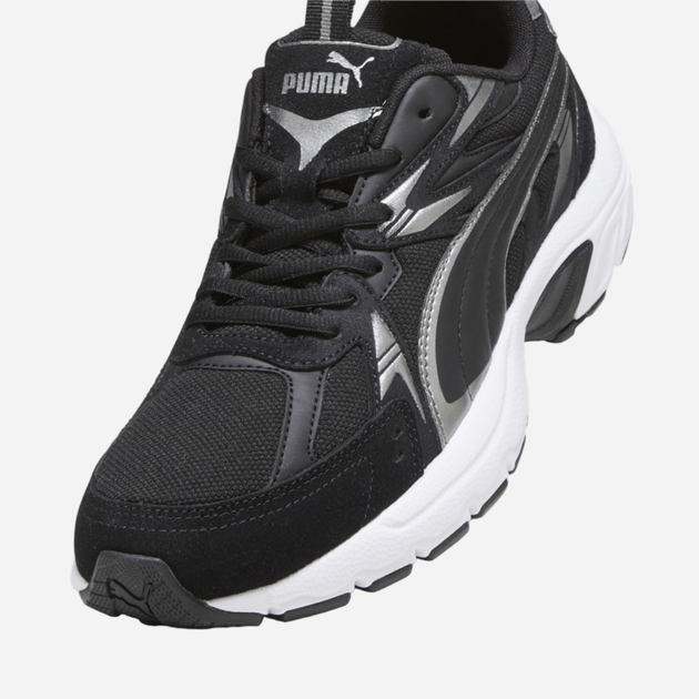 Чоловічі кросівки Puma Milenio Tech Suede 393489-01 41 (7.5UK) Чорні (4099683182383) - зображення 5