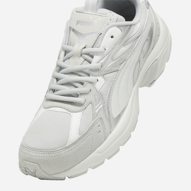 Buty sportowe męskie Puma Milenio Tech Suede 393489-02 47 (12UK) Białe (4099683182277) - obraz 5