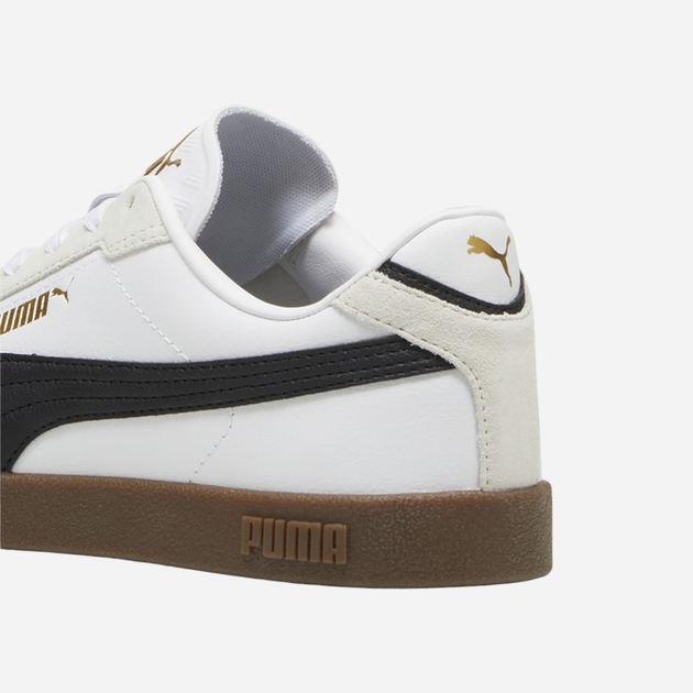 Sneakersy męskie skórzane Puma Club II Era 397447-07 46 (11UK) Białe (4067979300285) - obraz 6