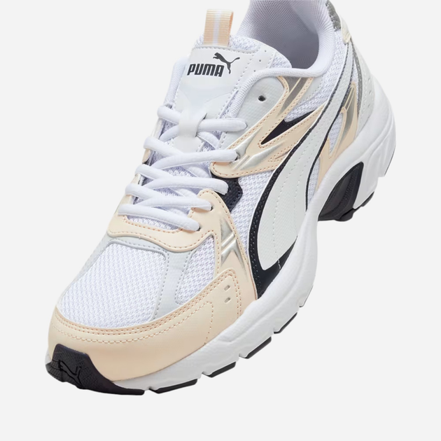 Buty do biegania męskie Puma Milenio Tech 392322-07 37.5 (4.5UK) Białe (4099686073091) - obraz 5