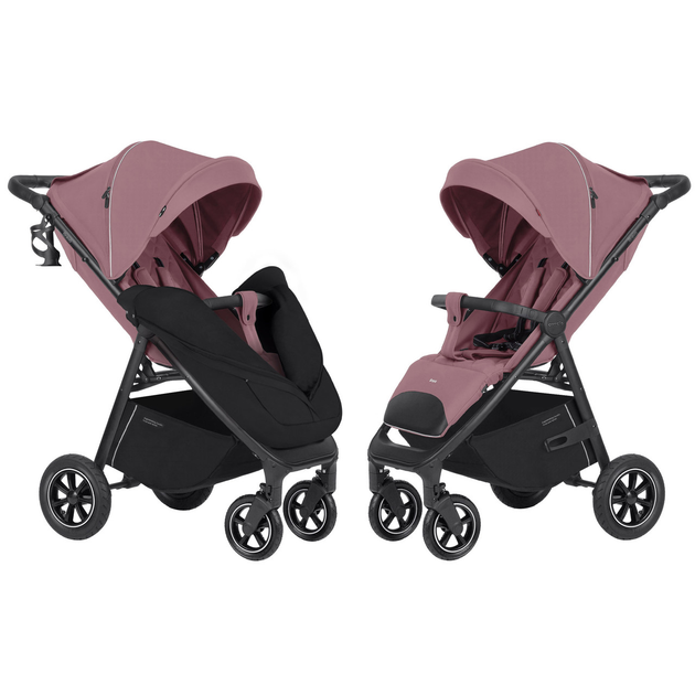 Прогулочная коляска Carrello Bravo CRL-5512 Crystal Pink NF Розовая - изображение 1