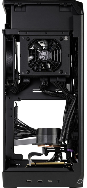 Корпус Cooler Master NCORE 100 MAX Dark Grey + БЖ V SFX Gold 850W ATX 3.0 (NR100-MNNN85-SL0) - зображення 7