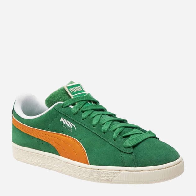 Чоловічі кеди низькі Puma Suede Patch 395388-01 42.5 (8.5UK) Зелені (4099686227715) - зображення 2