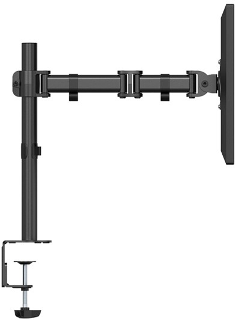 Uchwyt biurkowy ULTRADESK Skeleton Single Czarny (UD-SKEL-SN) - obraz 4