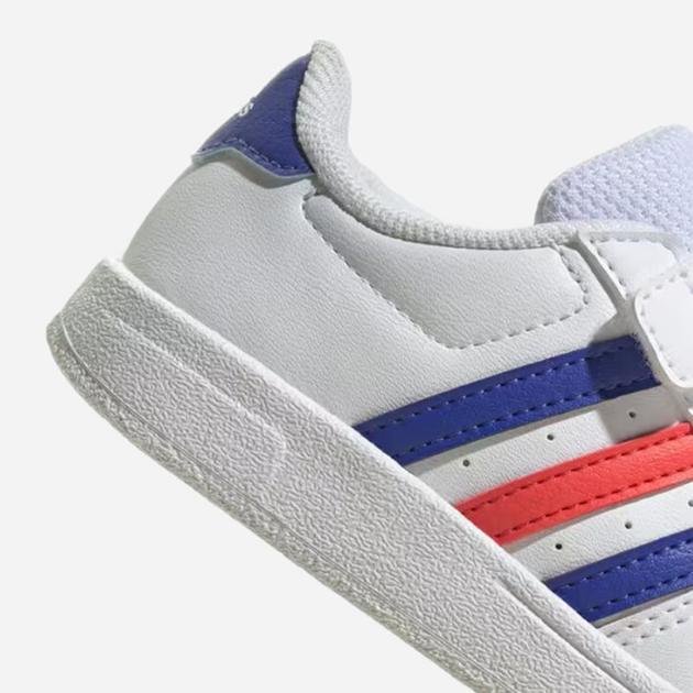 Дитячі кеди для хлопчика adidas Breaknet 2.0 CF I HP8971 26 Білі з синім і червоним (4066749944742) - зображення 7