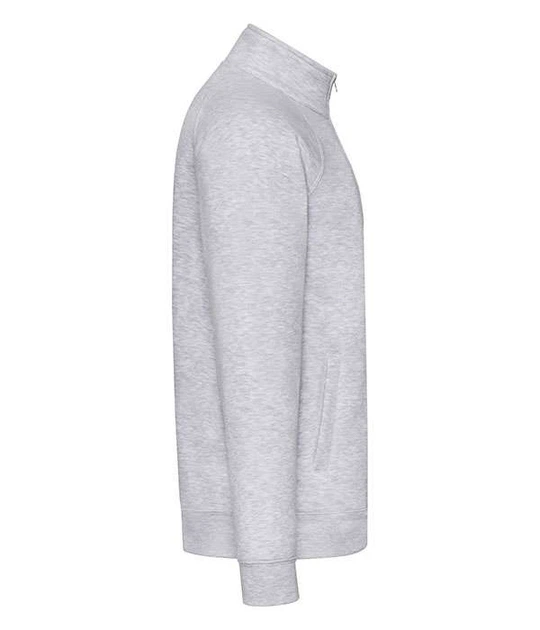 Кофта Fruit of the loom Premium sweat jacket S Серо-лиловый (62-228-0) - изображение 2