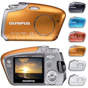 OLYMPUS μ-mini DIGITAL オリンパス Фотоаппарат Olympus MJU-mini DIGITAL black купить на ROZETKA