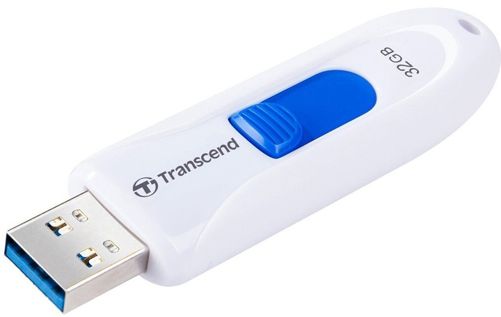 Flash Drive Transcend JetFlash 790 32GB USB 3.1 White (TS32GJF790W) (6986652) - зображення 2