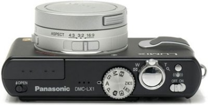 Фотоапарат Panasonic Lumix DMC-LX1 Black купити на ROZETKA
